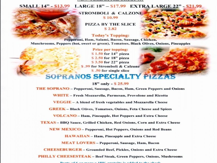 Soprano's Pizza